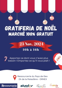 Marché 100% gratuit spécial Noël